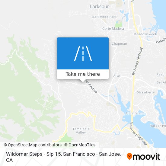 Wildomar Steps - Slp 15 map