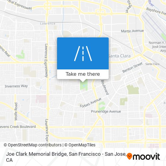 Joe Clark Memorial Bridge map