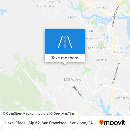 Hazel Place - Slp 62 map