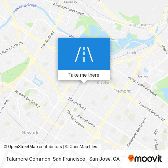 Mapa de Talamore Common