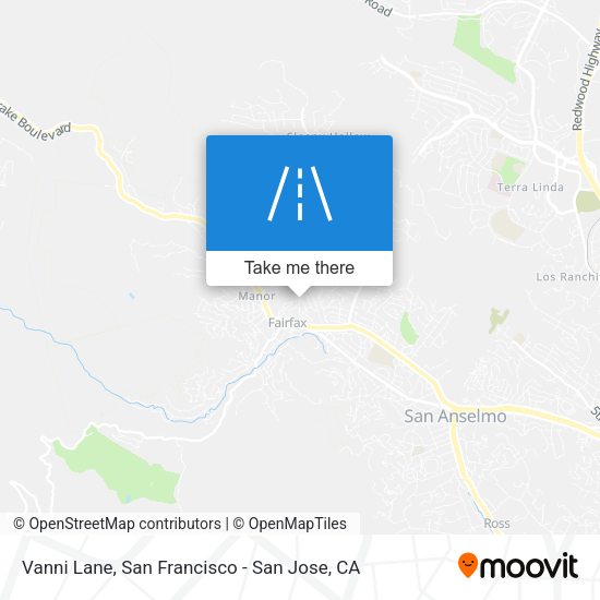 Mapa de Vanni Lane