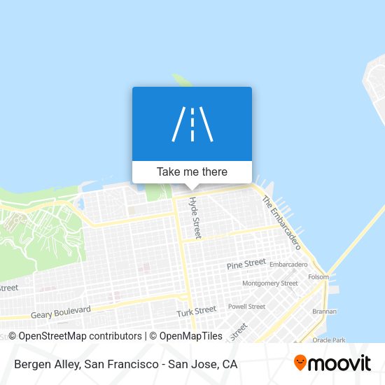 Mapa de Bergen Alley