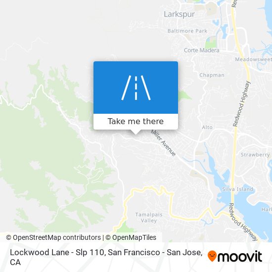 Lockwood Lane - Slp 110 map