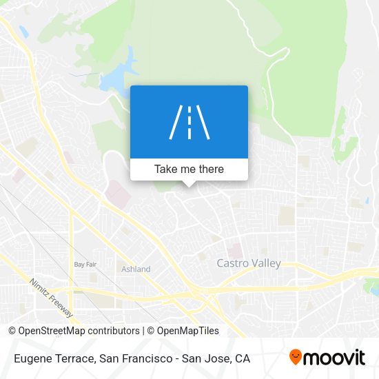 Mapa de Eugene Terrace