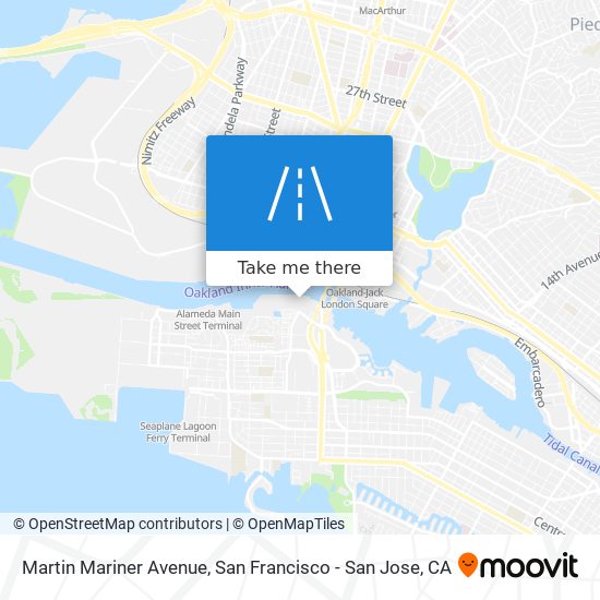 Martin Mariner Avenue map
