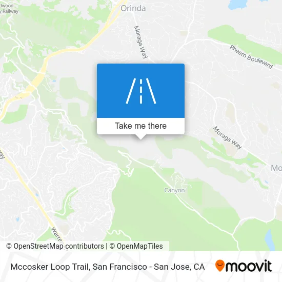Mccosker Loop Trail map