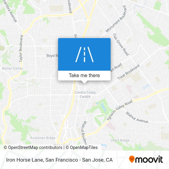 Mapa de Iron Horse Lane