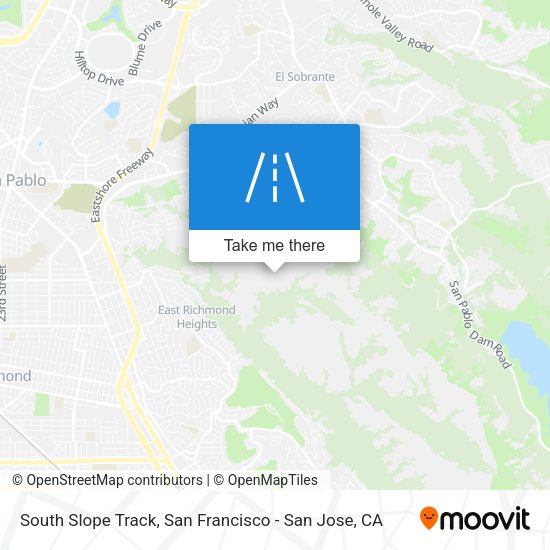 Mapa de South Slope Track