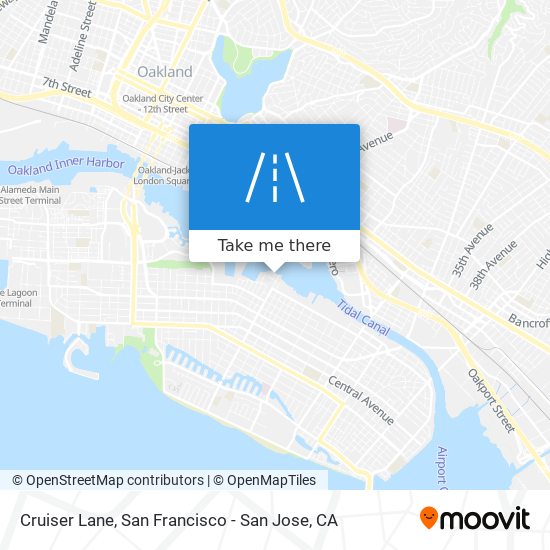 Cruiser Lane map