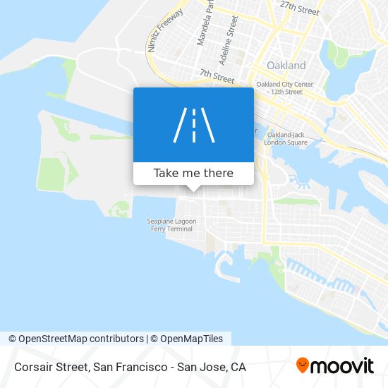 Corsair Street map