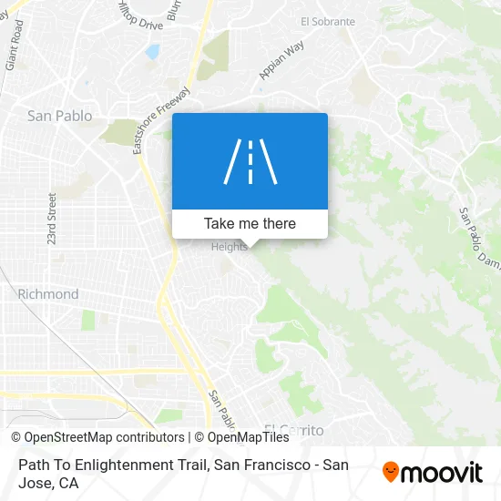 Path To Enlightenment Trail map