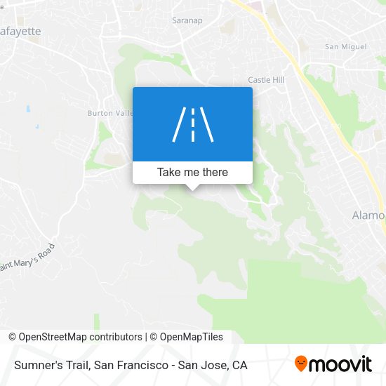 Mapa de Sumner's Trail