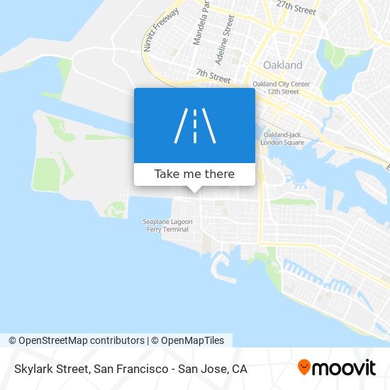 Skylark Street map