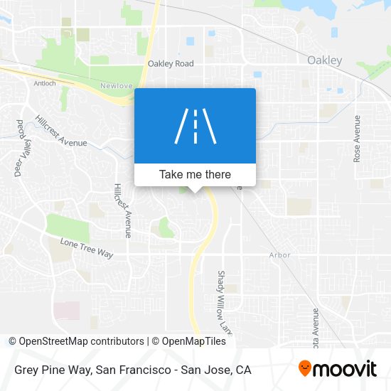 Mapa de Grey Pine Way