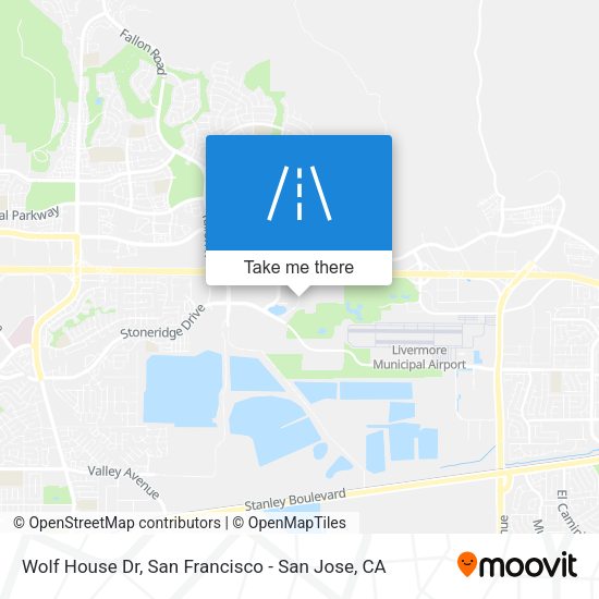 Mapa de Wolf House Dr