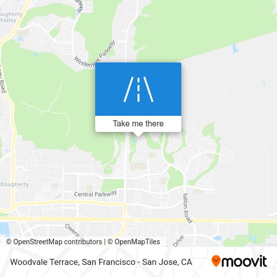 Woodvale Terrace map