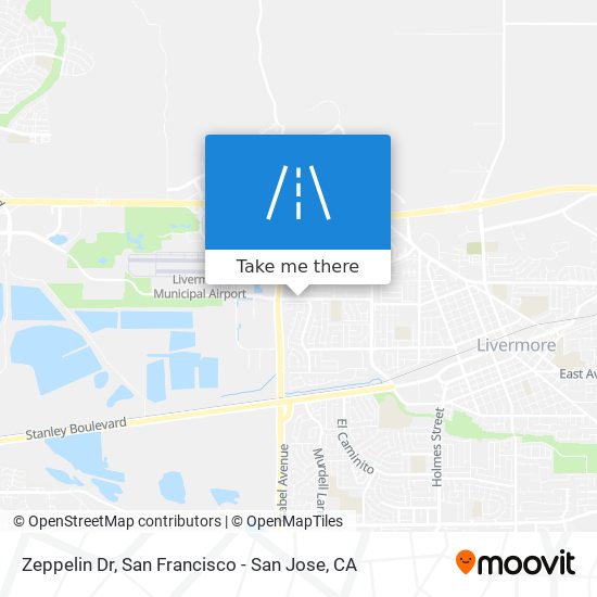 Zeppelin Dr map