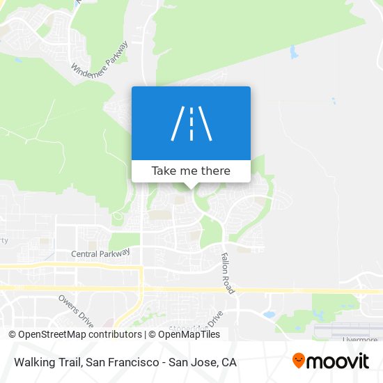 Walking Trail map