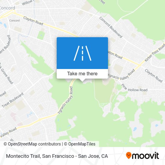Mapa de Montecito Trail