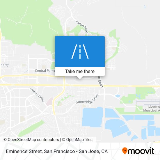 Mapa de Eminence Street