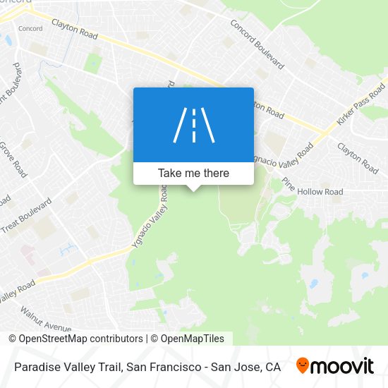 Paradise Valley Trail map