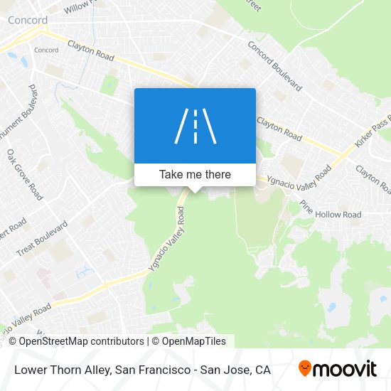Mapa de Lower Thorn Alley