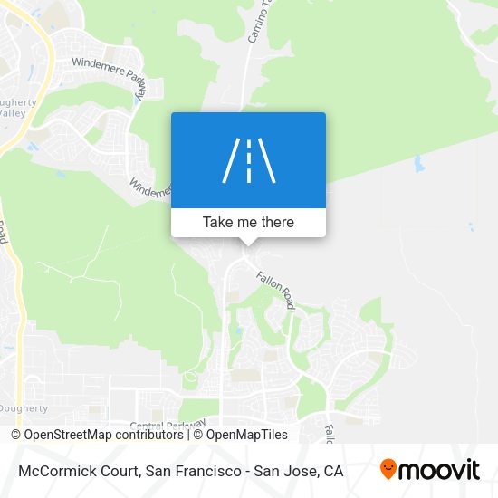 Mapa de McCormick Court