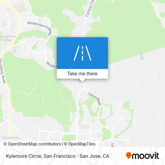 Mapa de Kylemore Circle