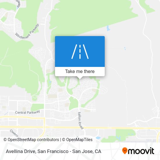 Avellina Drive map