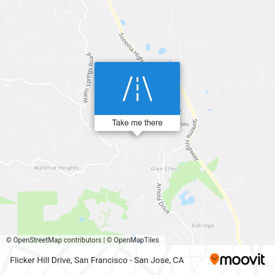Mapa de Flicker Hill Drive