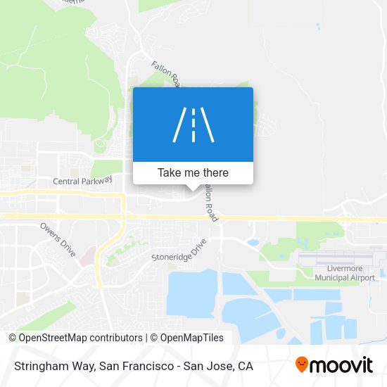 Mapa de Stringham Way