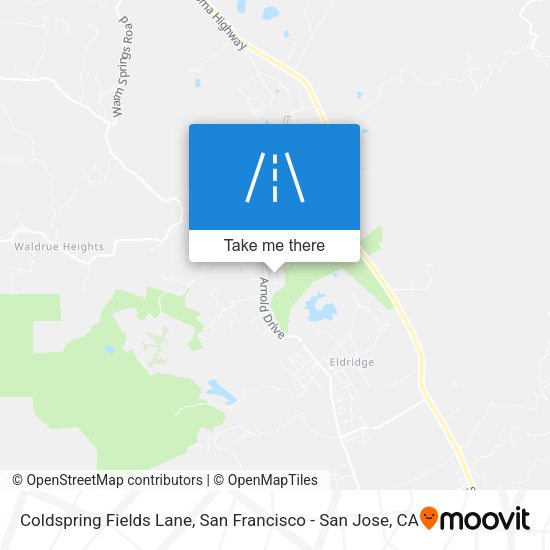 Coldspring Fields Lane map