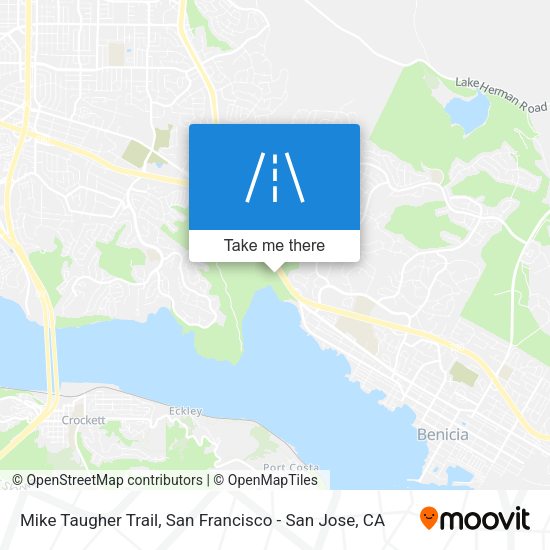 Mike Taugher Trail map