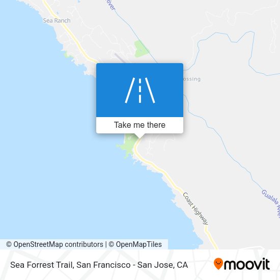 Mapa de Sea Forrest Trail