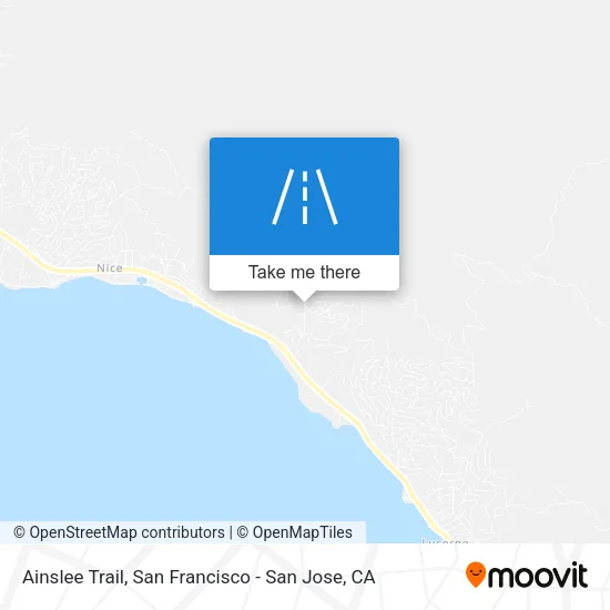 Ainslee Trail map