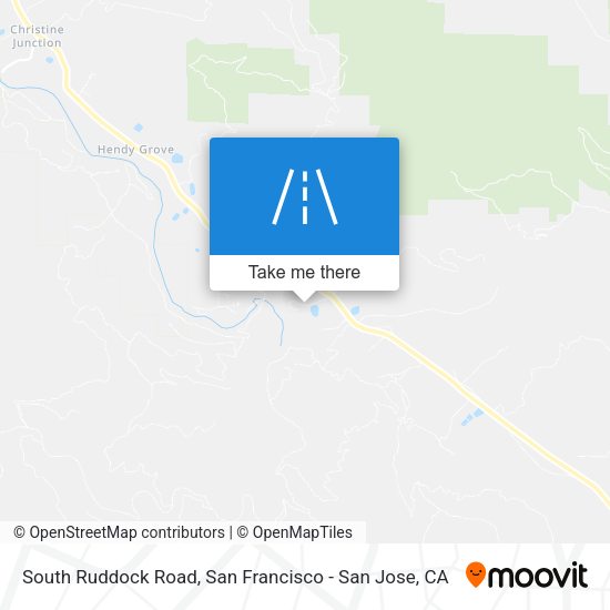 South Ruddock Road map