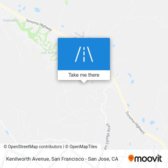 Kenilworth Avenue map