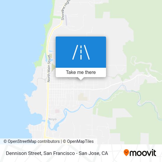 Mapa de Dennison Street