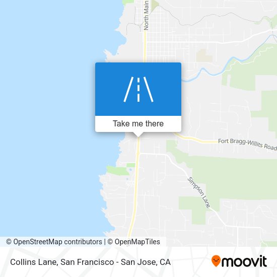 Mapa de Collins Lane