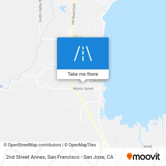 2nd Street Annex map
