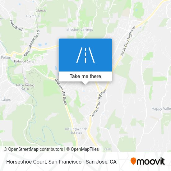 Horseshoe Court map