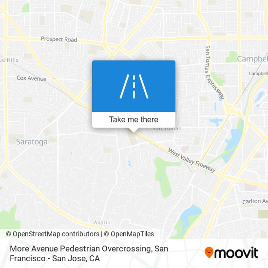 More Avenue Pedestrian Overcrossing map