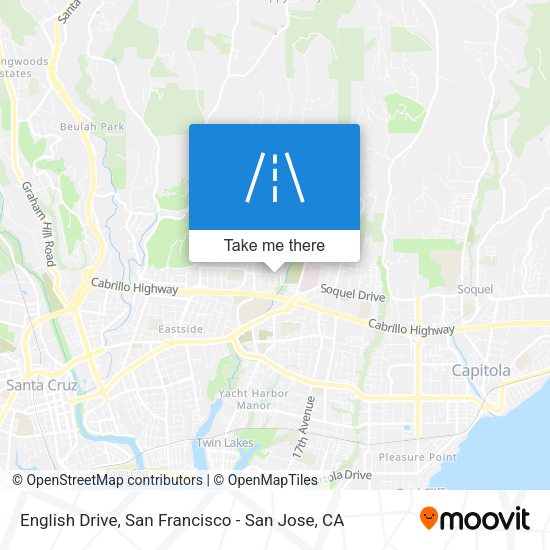 Mapa de English Drive