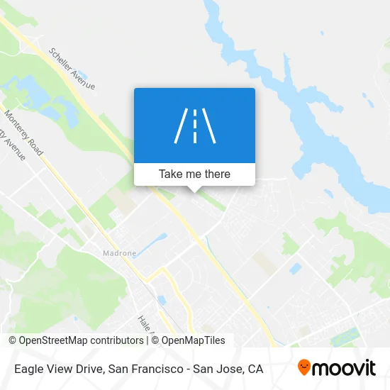 Eagle View Drive map