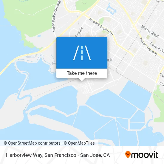 Harborview Way map