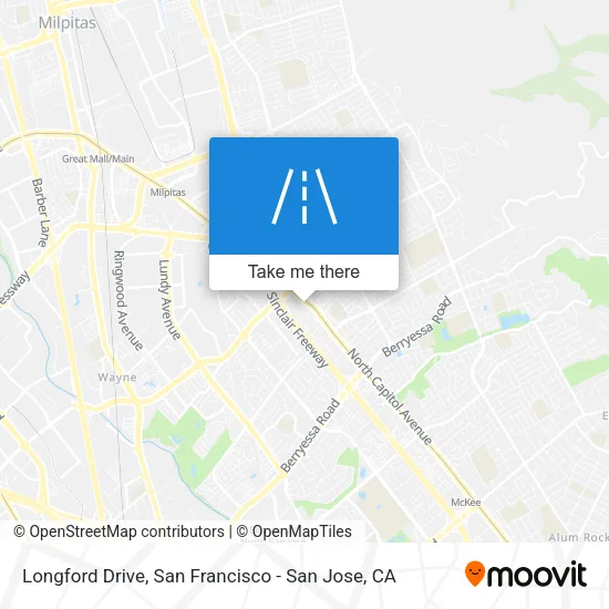 Longford Drive map
