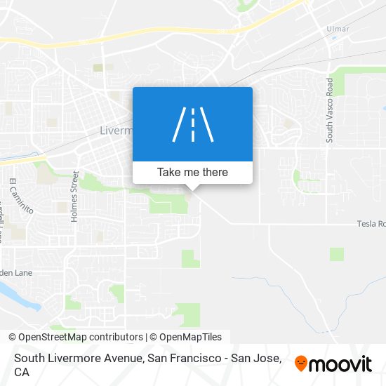 South Livermore Avenue map