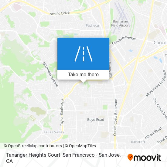 Tananger Heights Court map