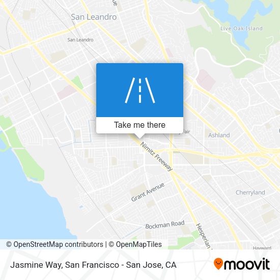 Mapa de Jasmine Way