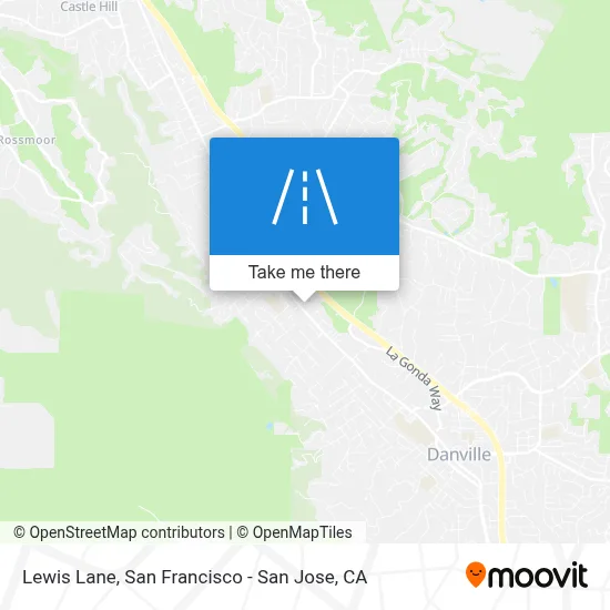 Lewis Lane map